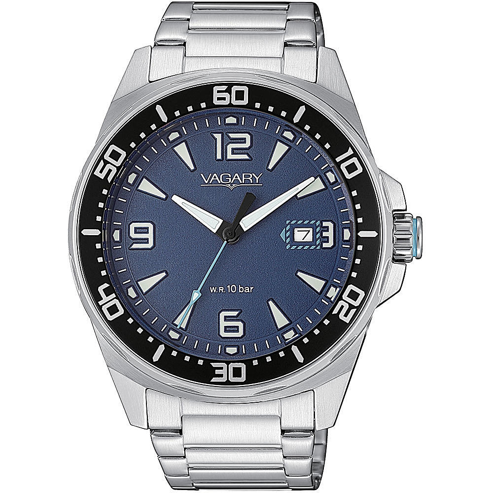 Orologio uomo solo tempo Vagary By Citizen Acqua 39 IBB-810-71