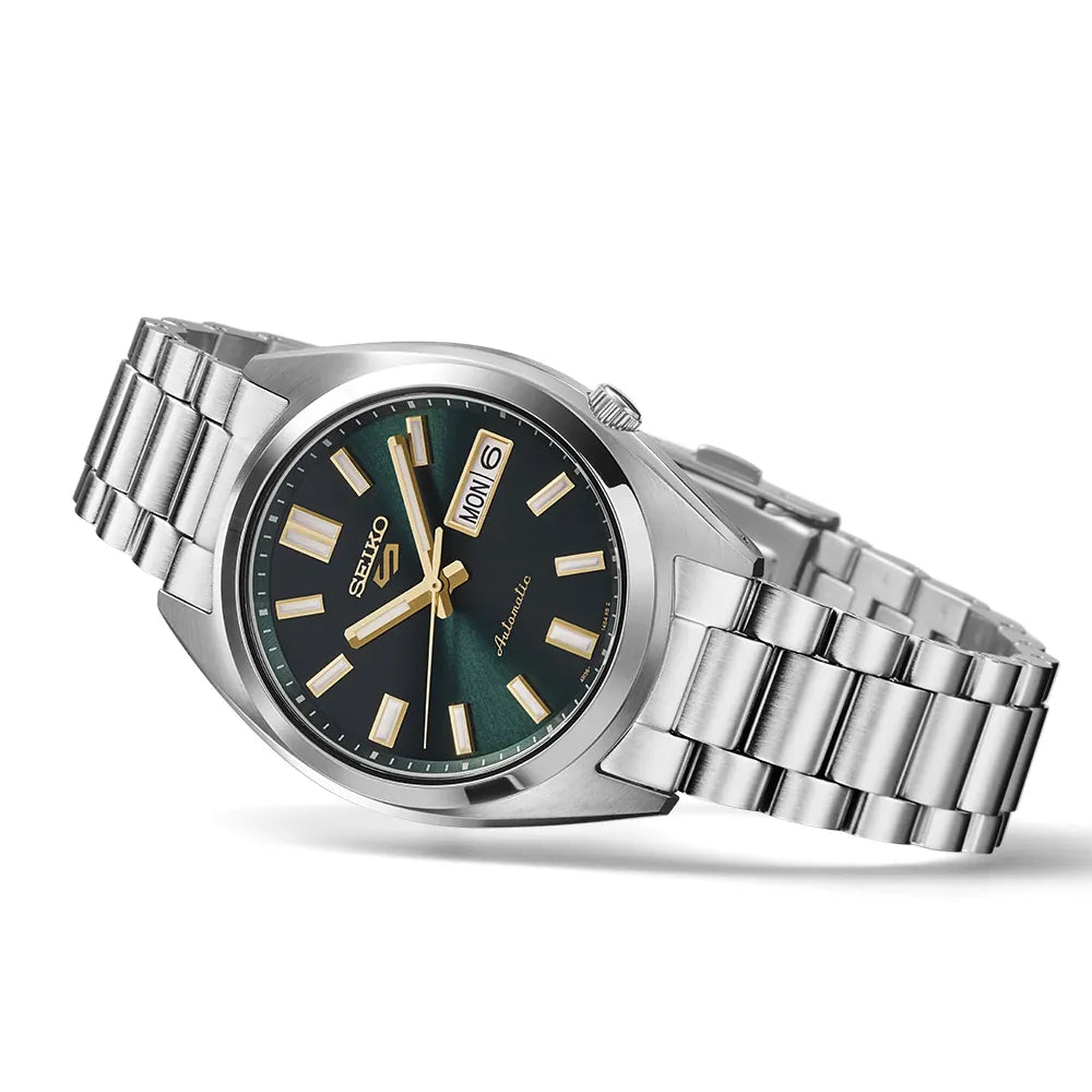 Orologio Uomo Seiko 5 Automatico Blu Riedizione Anni 70 SRPL57K1