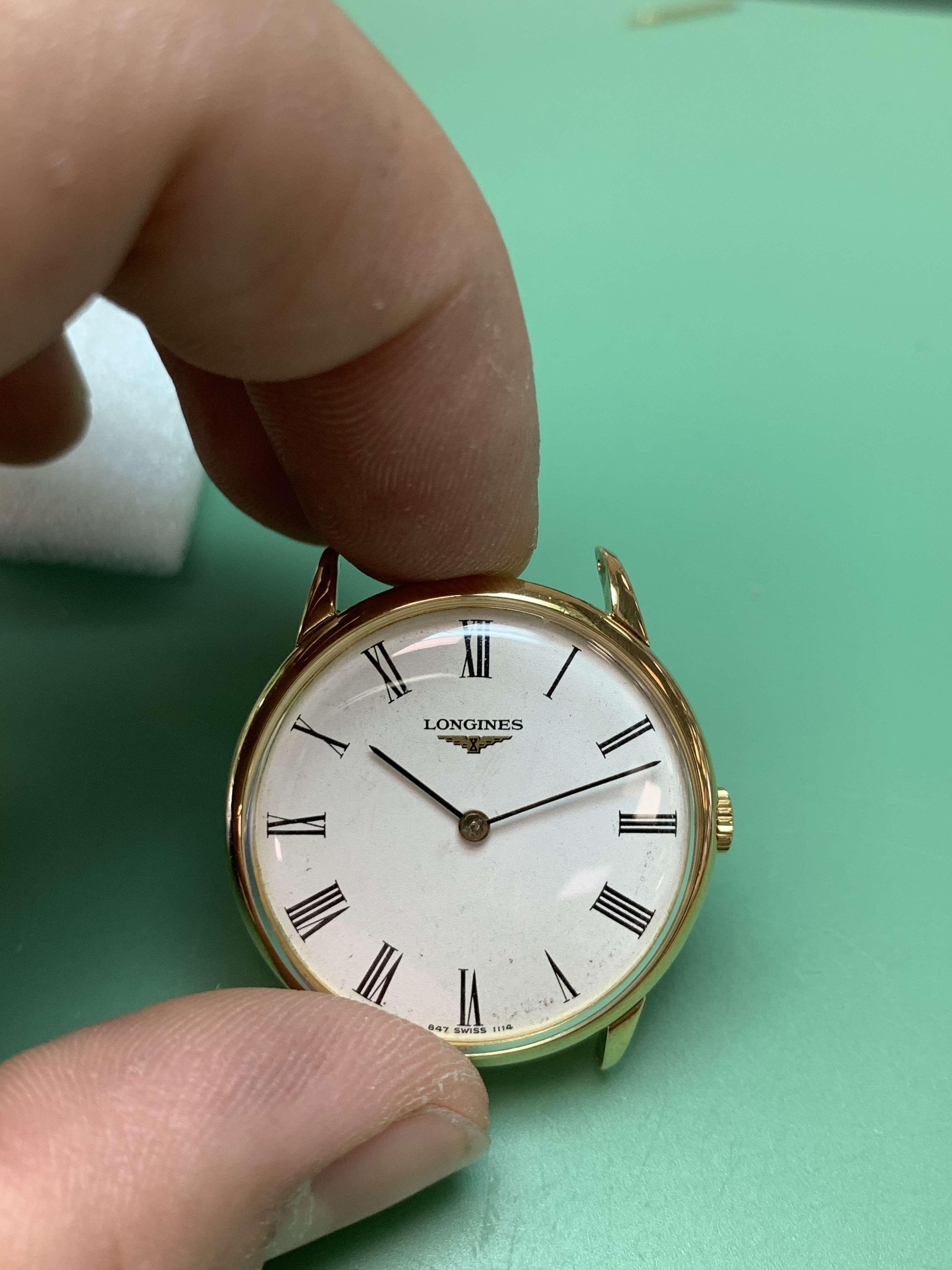 Orologio Uomo Longines L847.4 Carica Manuale Vintage Anni 70 Fibbia Originale