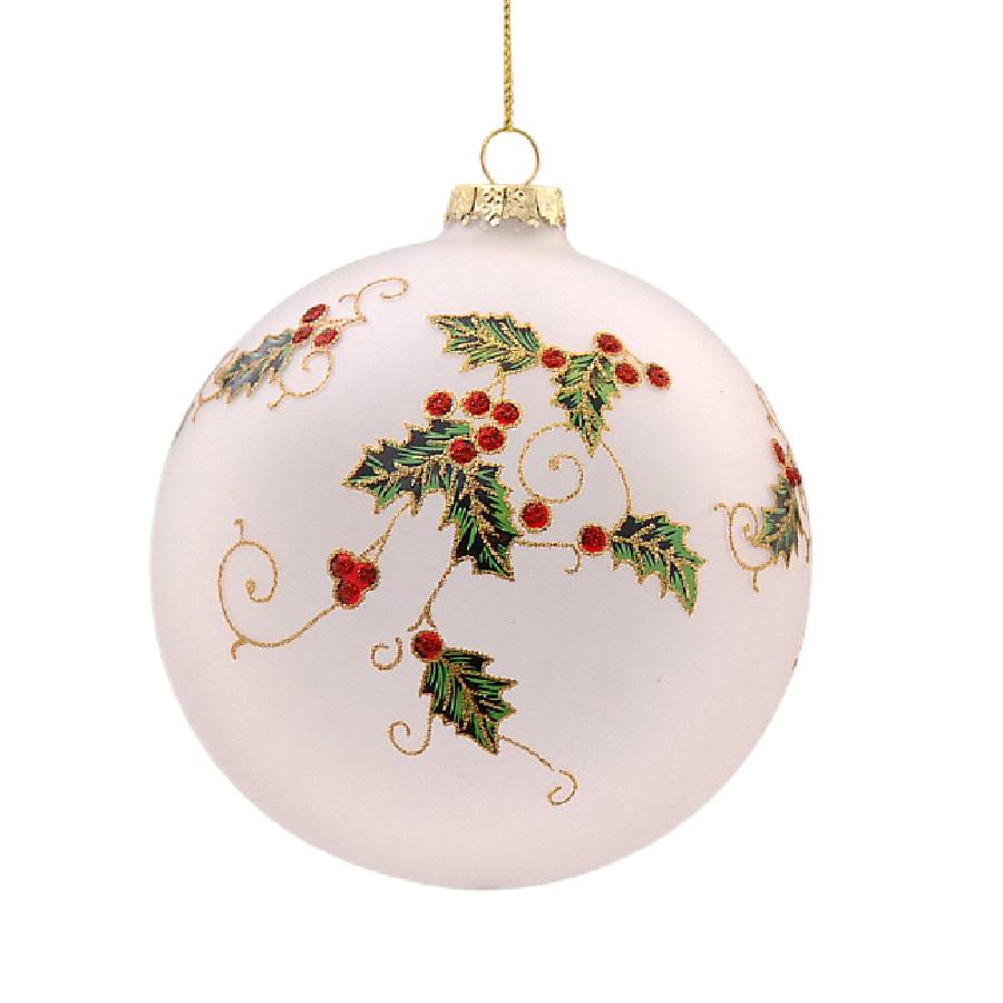 Palla Natalizia Vetur 10 cm 13937