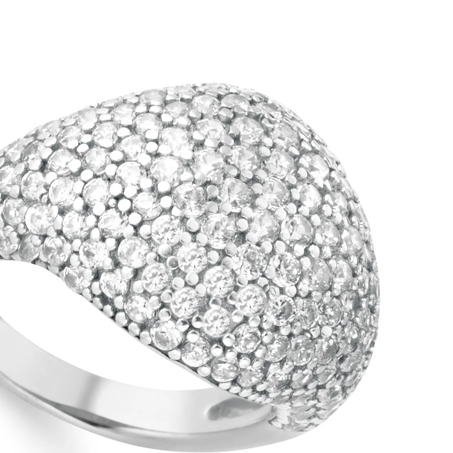 Anello Chevalier Donna Laura P. Argento Bianco 925 Zirconi Bianchi AN0106BB/10