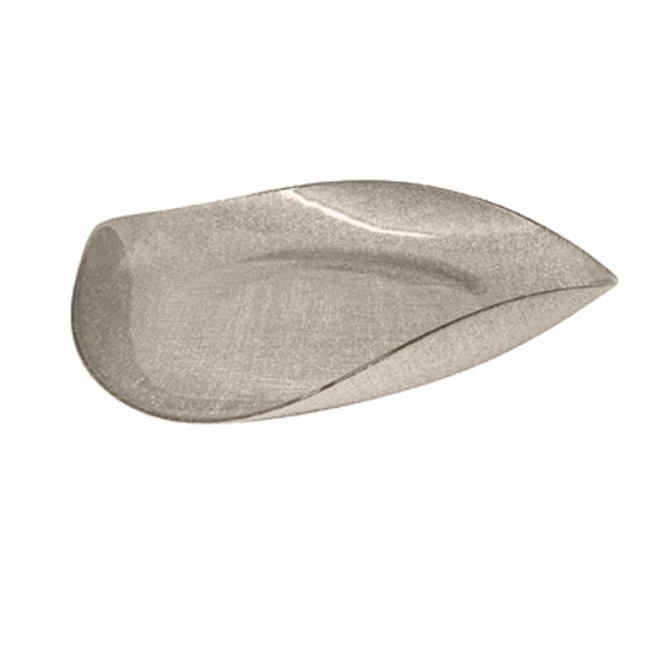 Centrotavola Cristallo Onlylux Nicchio Corda 40 cm Grigio Fumè OL02307