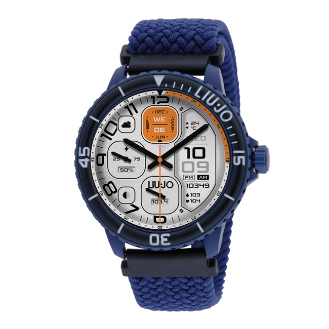 Orologio Uomo Liu Jo Smartwatch Amoled Voice Blu SWLJ181
