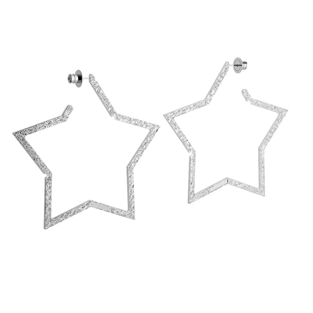 Orecchini Donna Rebecca Bronzo Bianco Stella BRDOBB32