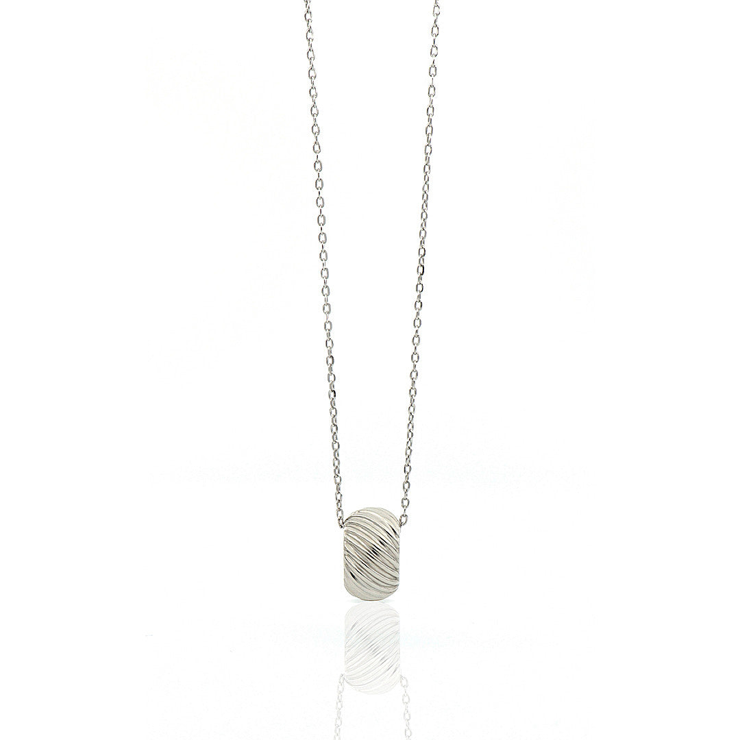 Collana Donna Unoaerre Argento 925 Con Pendente A Vortice 504565