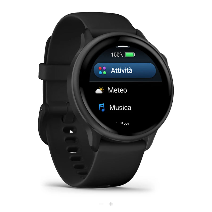 Orologio Garmin Smartwatch Vivoactive 6 Nero Gomma 010-02985-00