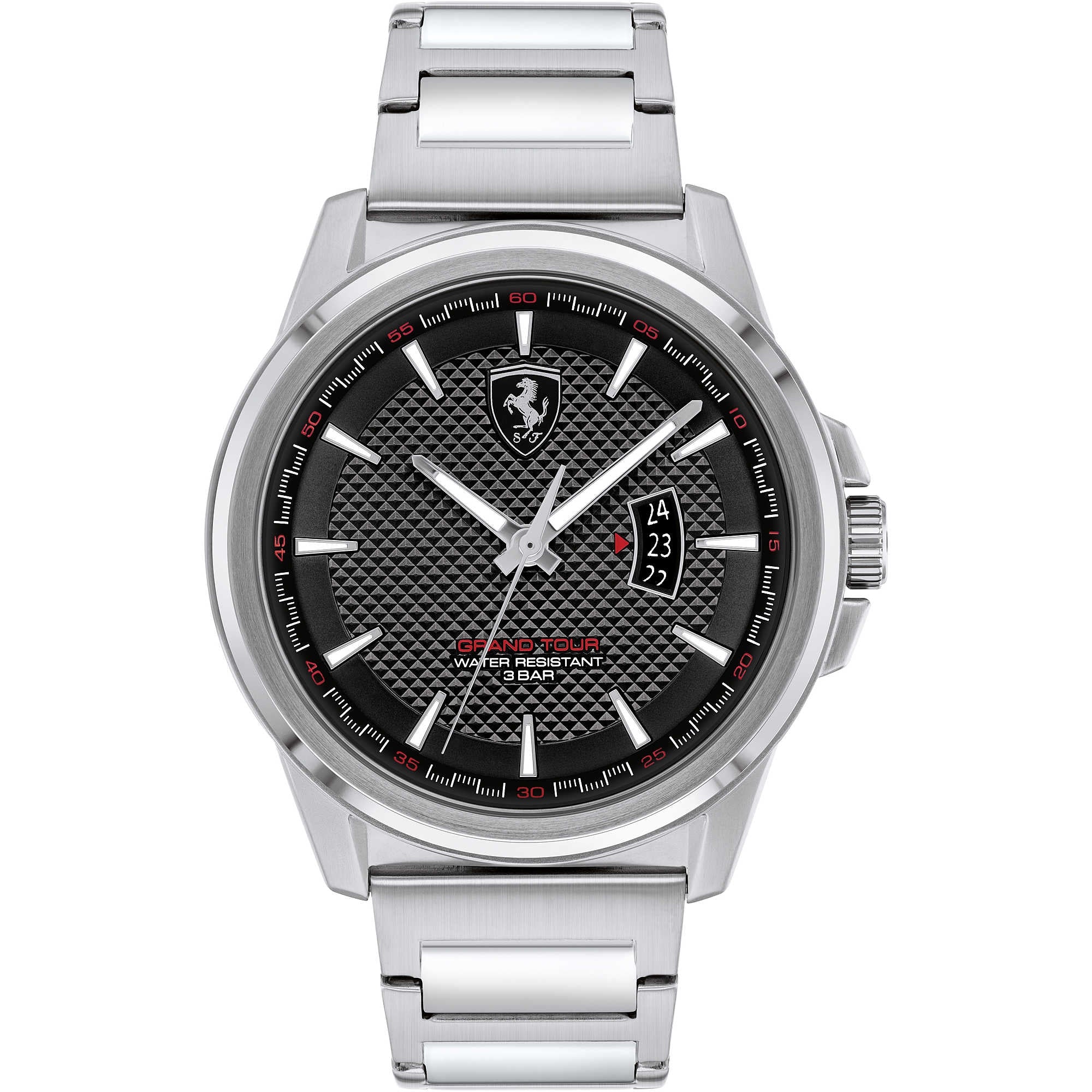 Orologio Uomo Ferrari Acciaio Quarzo Solo tempo Nero FER0830834