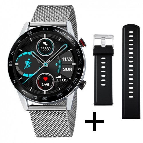 Orologio LOTUS  Smartwatch Cinturino Acciaio Milano e cinturino gomma
