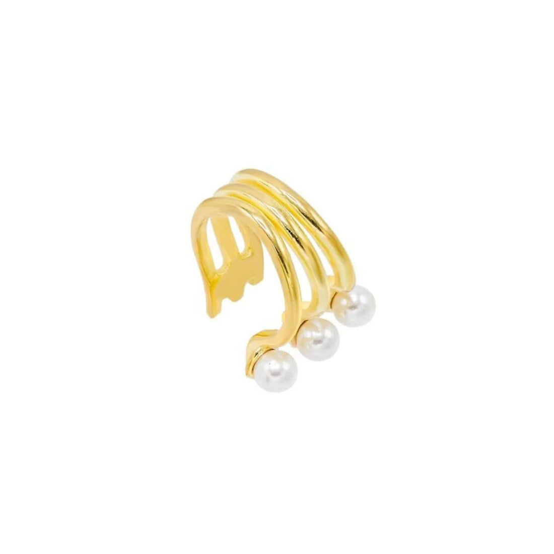 Orecchini Donna Laura P. Argento Dorato 925 Earcuff  EA0018GP