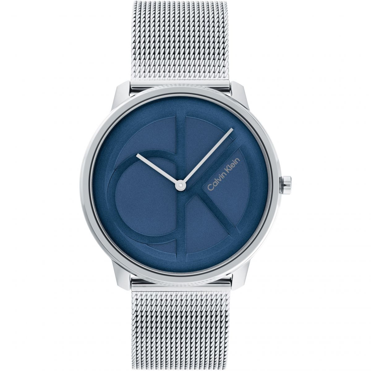 Orologio Uomo Calvin Klein Quarzo Maglia Milano Acciaio Blu CK25200031