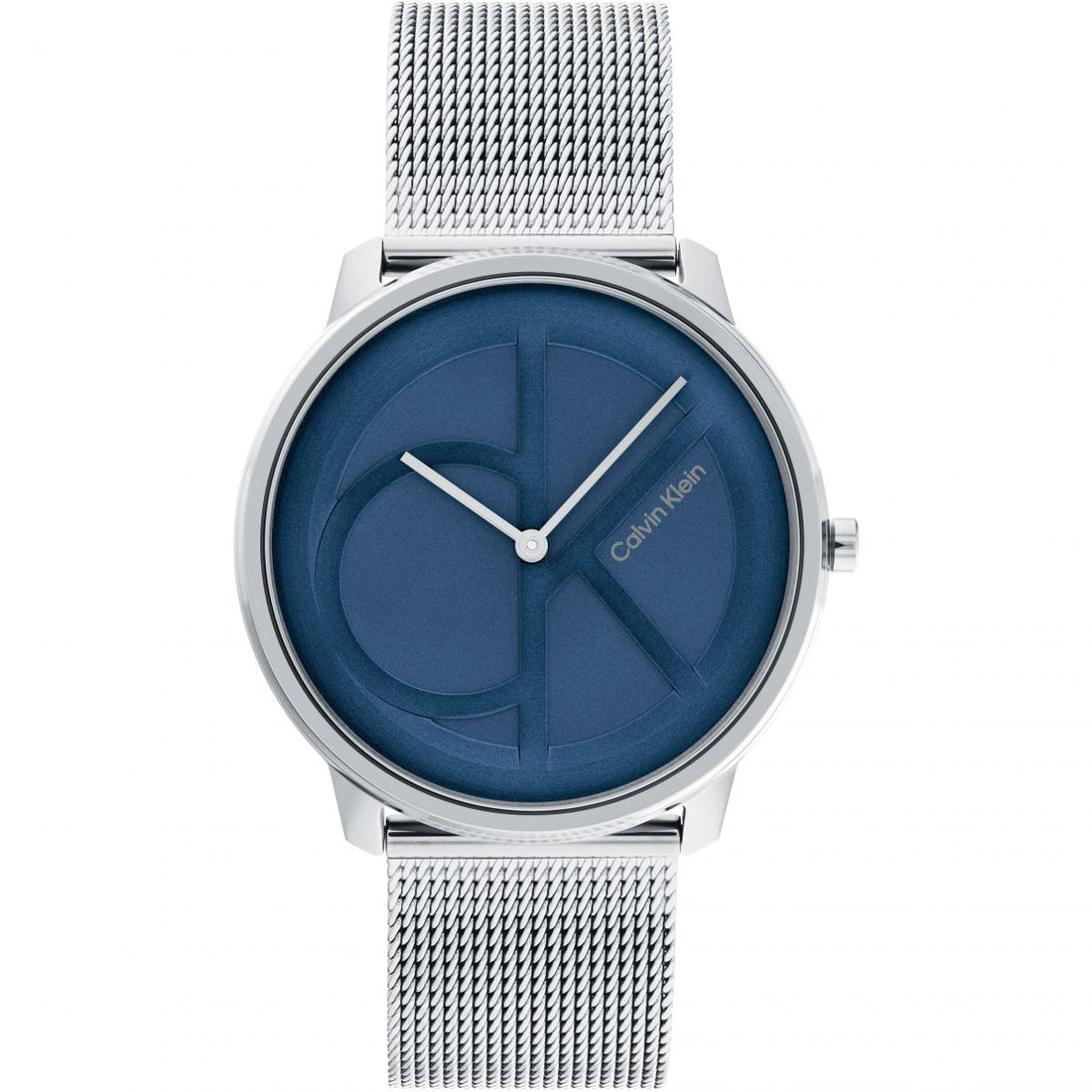 Orologio Uomo Calvin Klein Quarzo Maglia Milano Acciaio Blu CK25200031