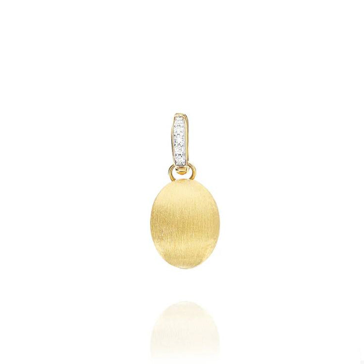 Ciondolo Donna Nanis Oro Giallo 18 KT Boules Piccolo Diamanti PS13-609-GG-IN