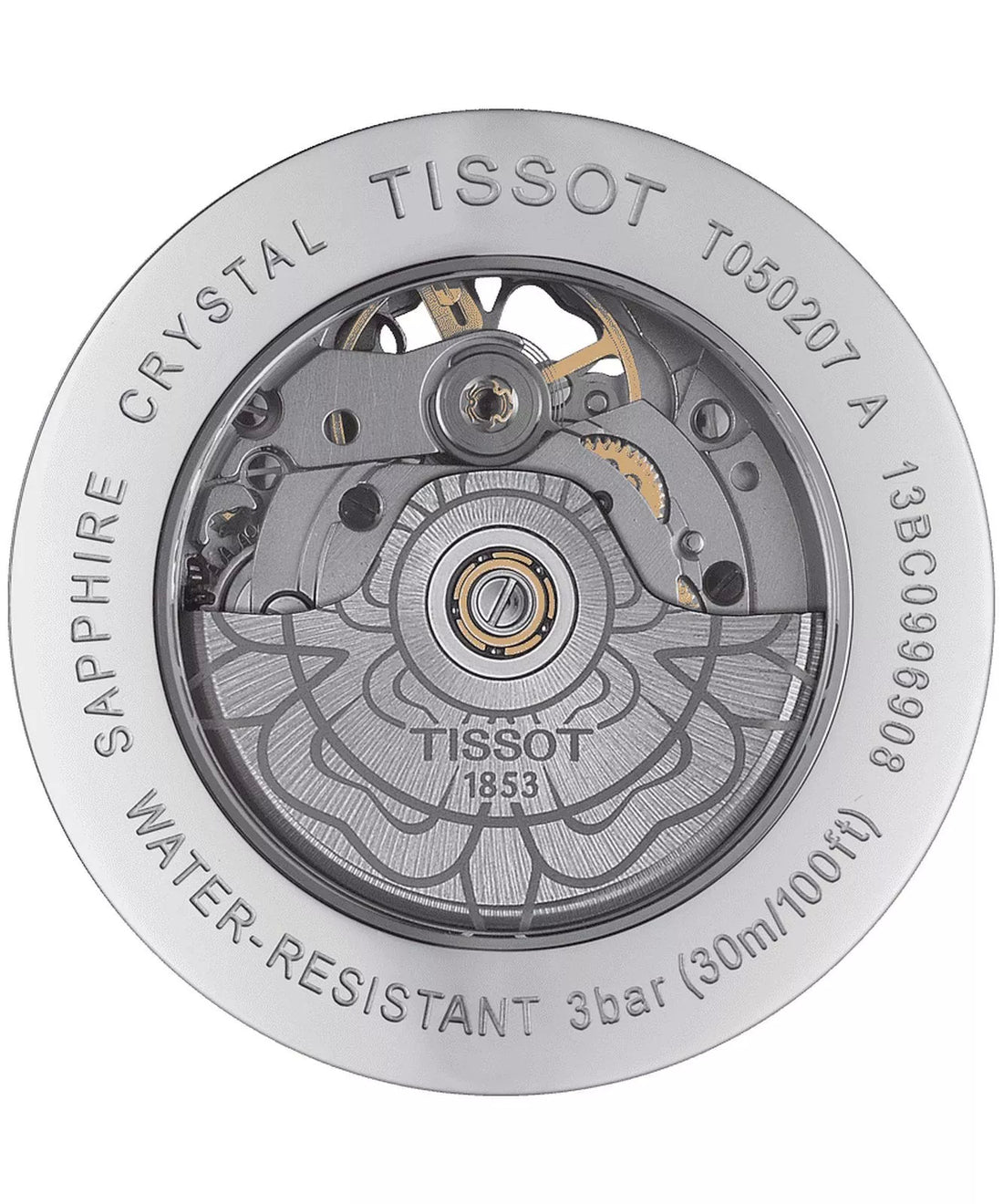 Orologio Tissot donna Lady Heart Powermatic 80 Open Heart Diamond T0502073711704