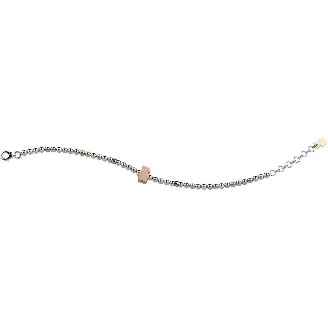 Bracciale Bambino Nanàn Argento 925 Bicolore Sfere NAN0199