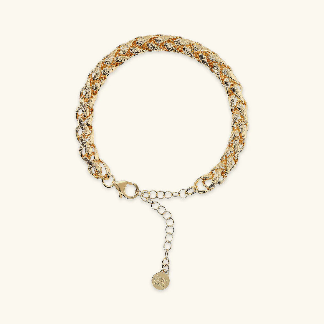 Bracciale Donna Etrusca Bronzo Dorato Bracciale Maxi Catena WSET00754.YG