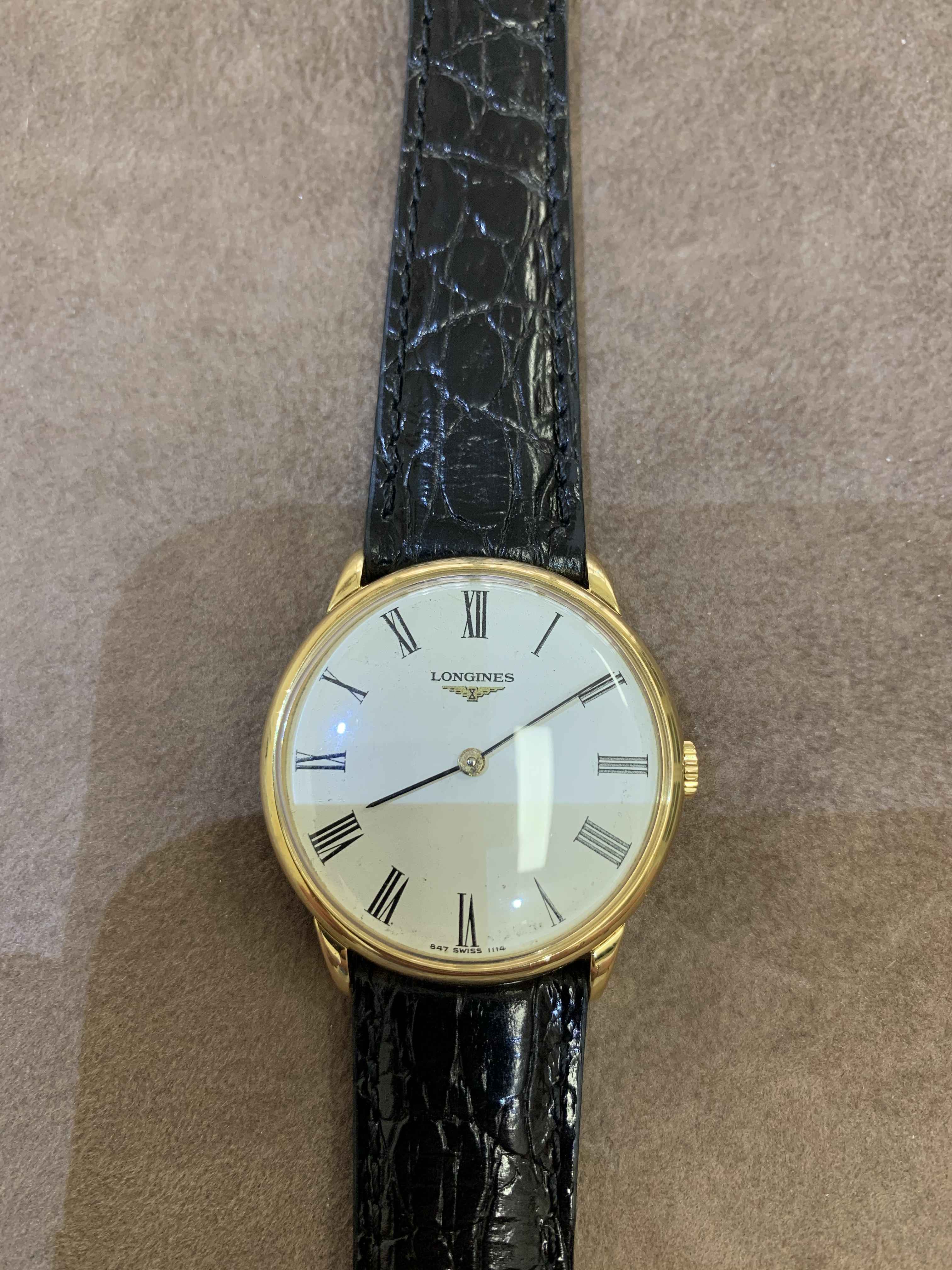 Orologio Uomo Longines L847.4 Carica Manuale Vintage Anni 70 Fibbia Originale