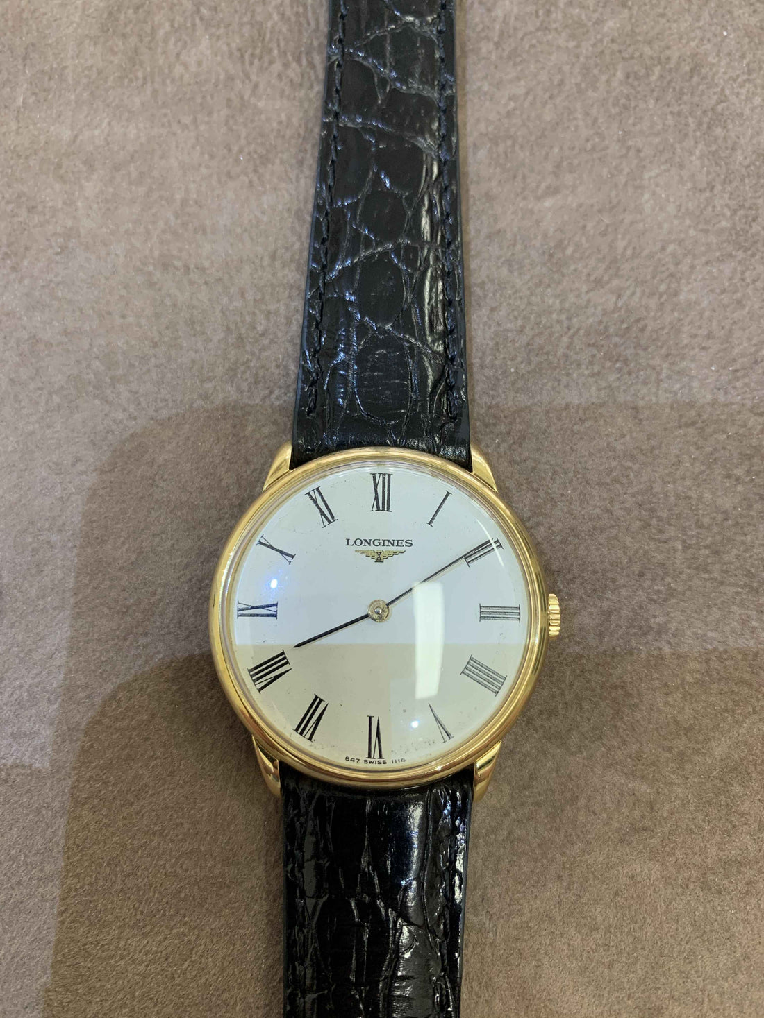 Orologio Uomo Longines L847.4 Carica Manuale Vintage Anni 70 Fibbia Originale