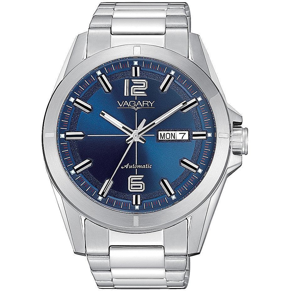 Orologio uomo  Vagary By Citizen Gear Matic 101 cinturino Acciaio IX3-017-71