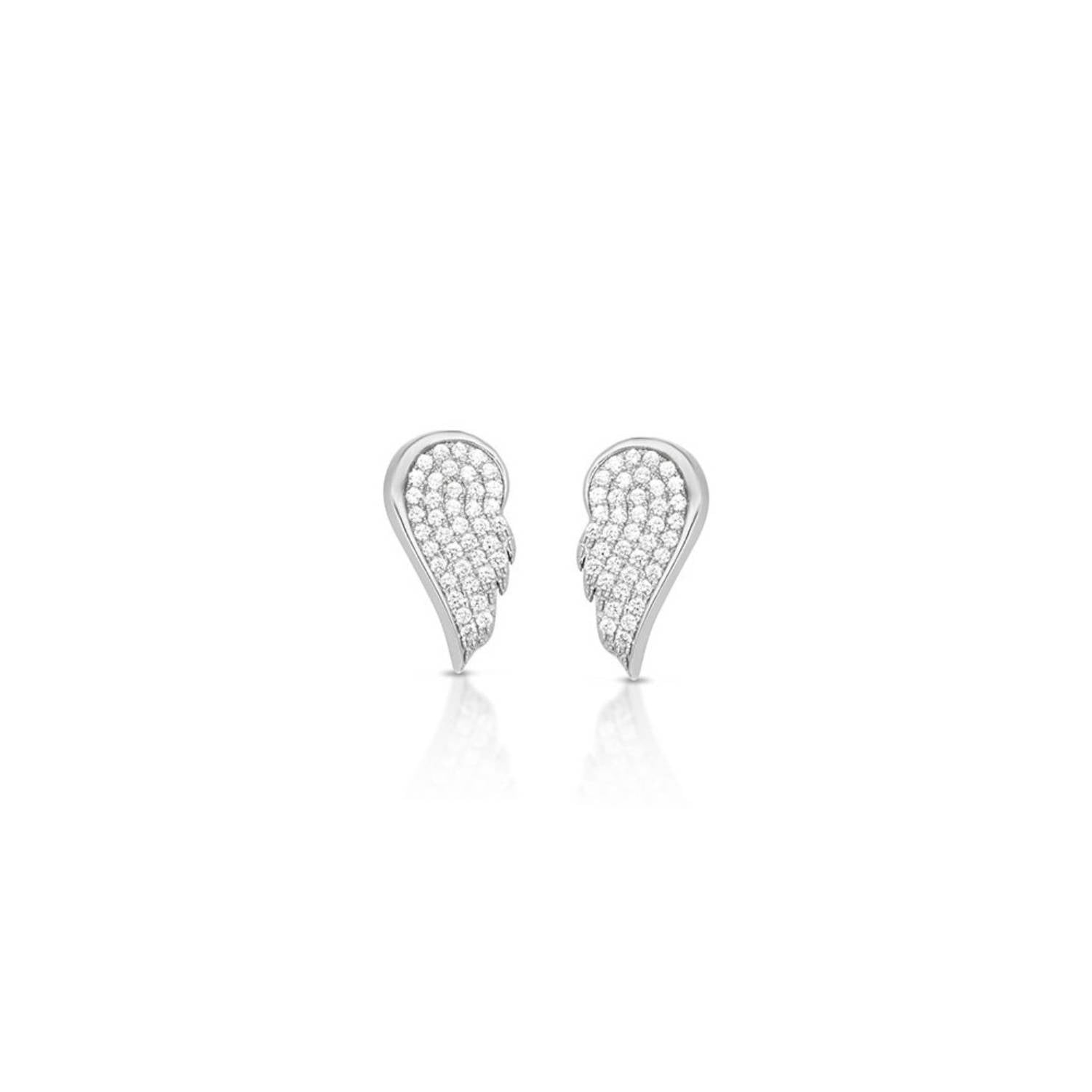Orecchini Donna Argento 925 Roberto Giannotti Angelo Ala Zirconi Bianco GIA315