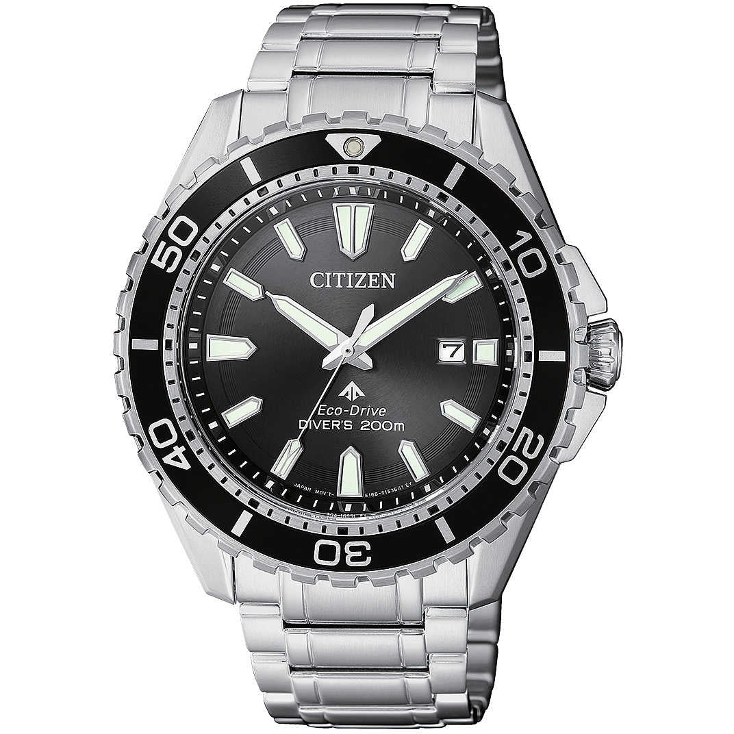 Orologio Uomo Acciaio CITIZEN Promaster Eco Drive Data Solo Tempo BN0190-82E