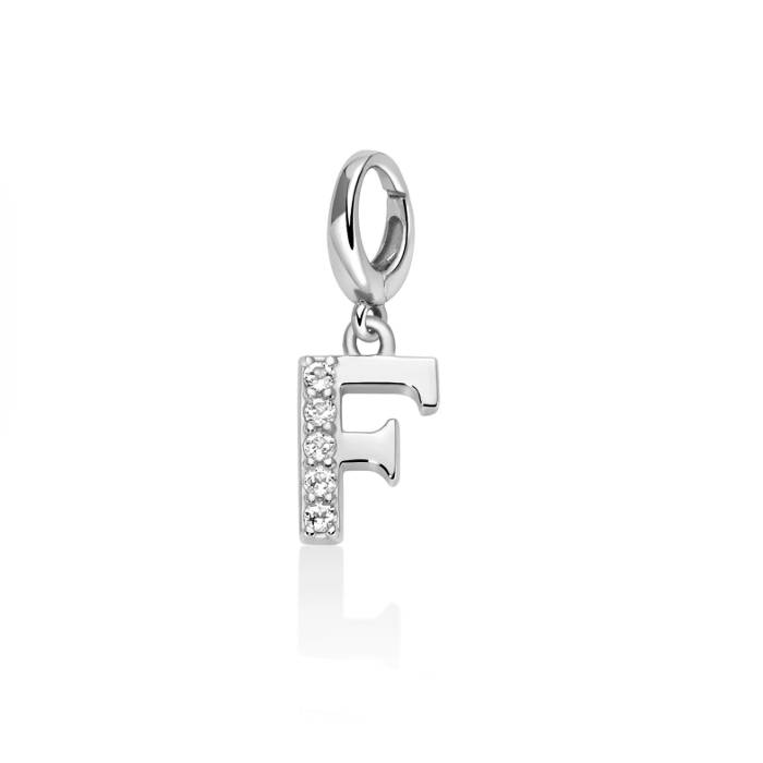 Charm Donna Miluna Pendente Argento Topazio PFD888-F