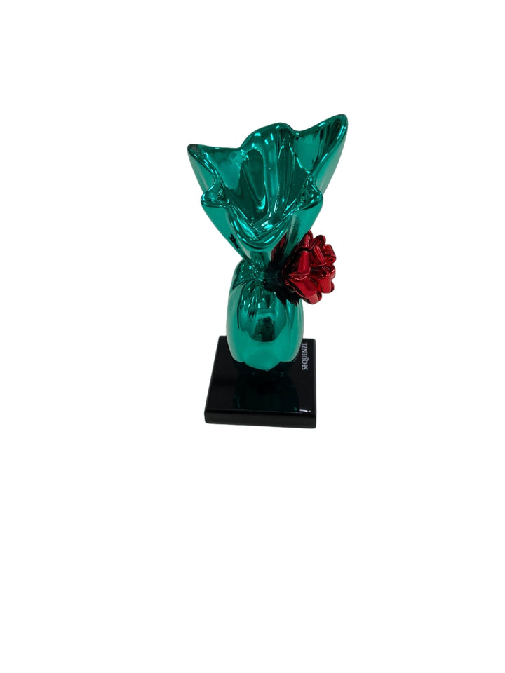 Scultura mini Love balance Sequenze Colore Verde cm 12 BPZ017/V