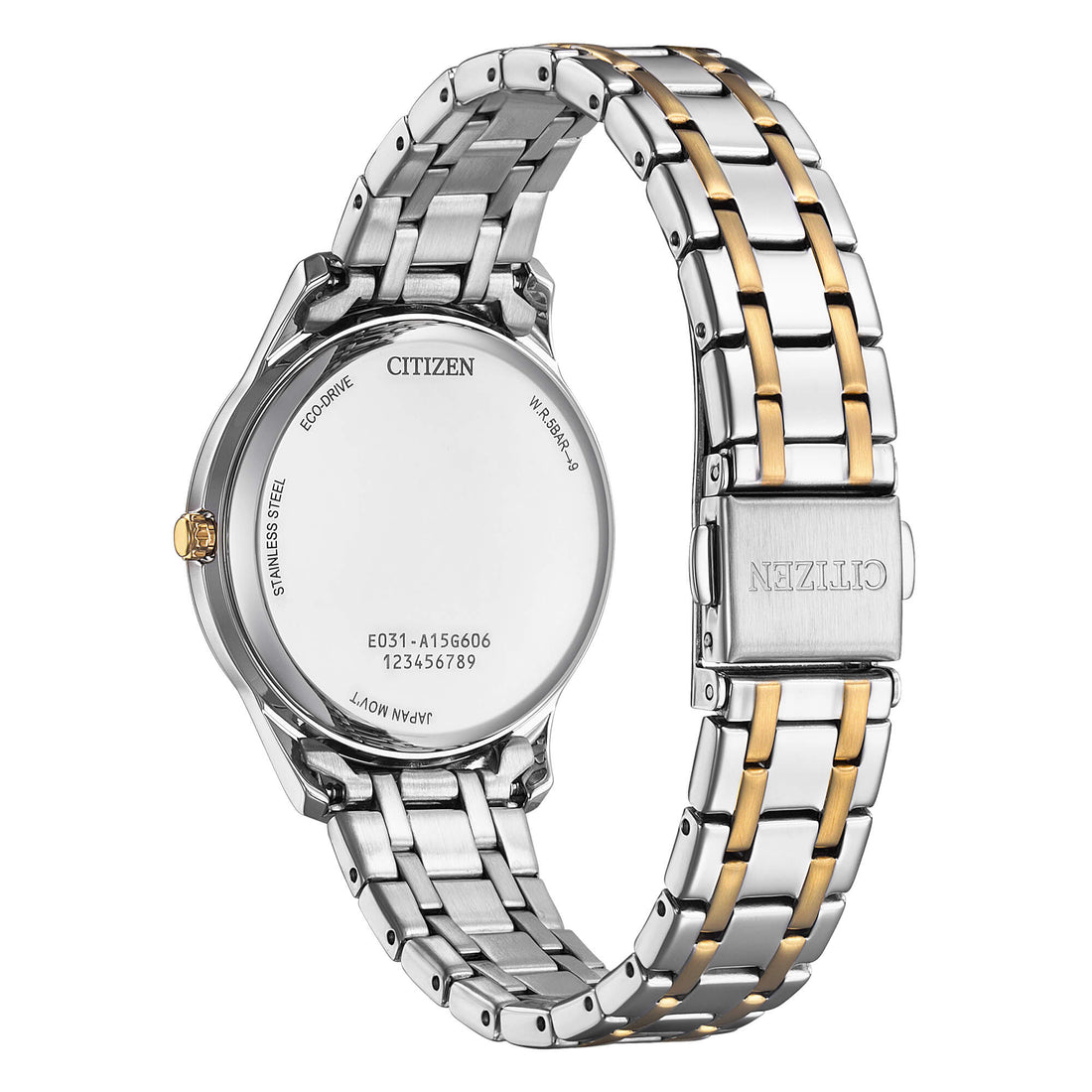 Orologio Donna Citizen Eco-Drive Madreperla Solo Tempo Acciaio Bicolore EM0416-78A