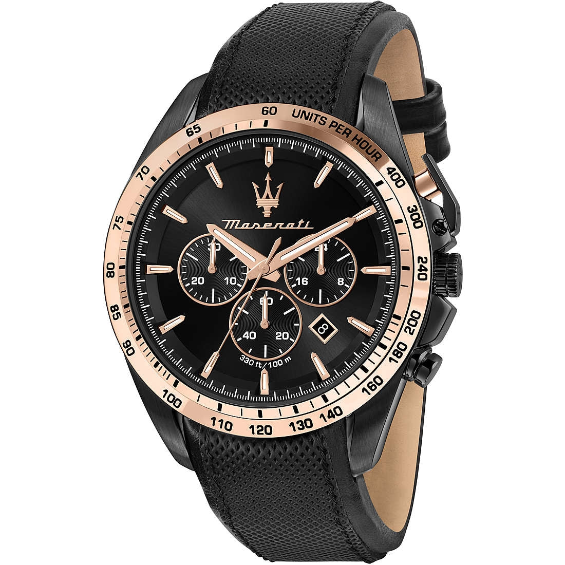 Orologio Uomo Acciaio Maserati Quarzo Cronografo traguardo R8871612036