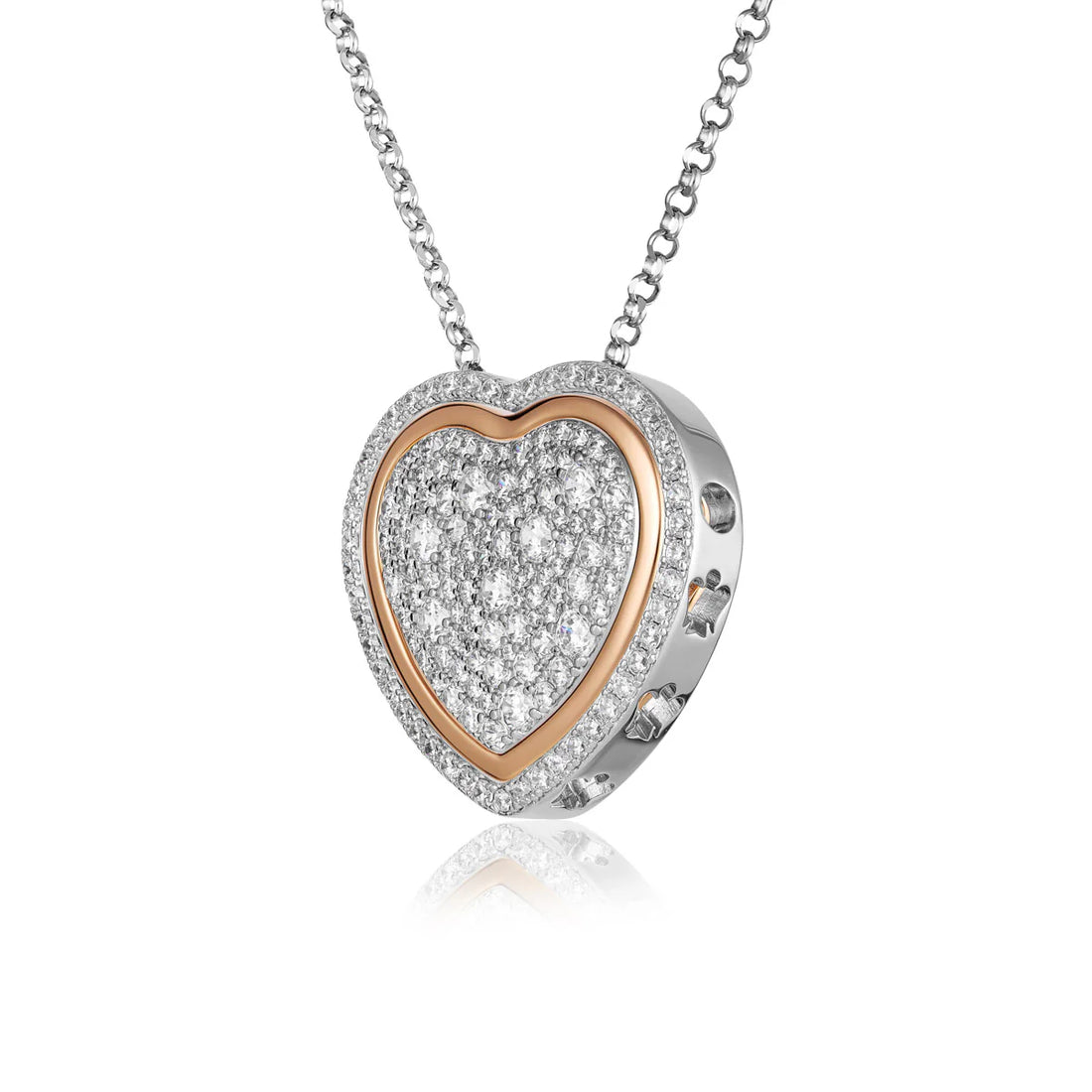 Collana Donna Roberto Giannotti Trilogia D'Amore Argento 925 Cuori GIA448