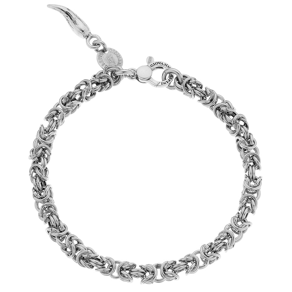 Bracciale donna Giovanni Raspini in Argento 925/1000 maglia Bizantina 12321L