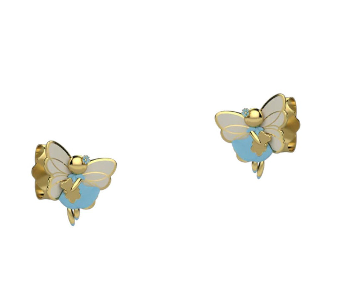 Orecchini Bambina Nanàn Argento Oro 925 Fatina Dei Sogni NAN0583