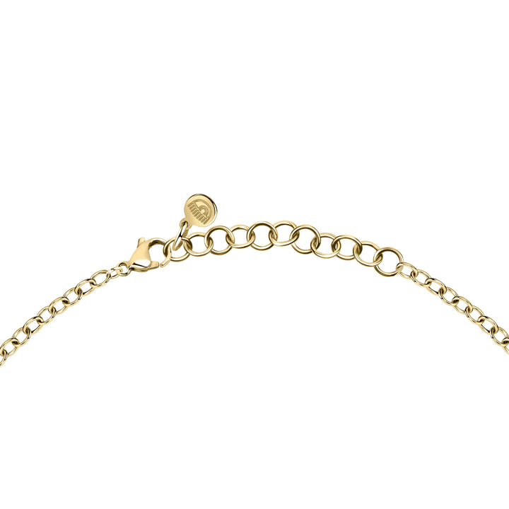 Collana Donna Chiara Ferragni Chocker Dorato Zirconi Bianchi Cuore