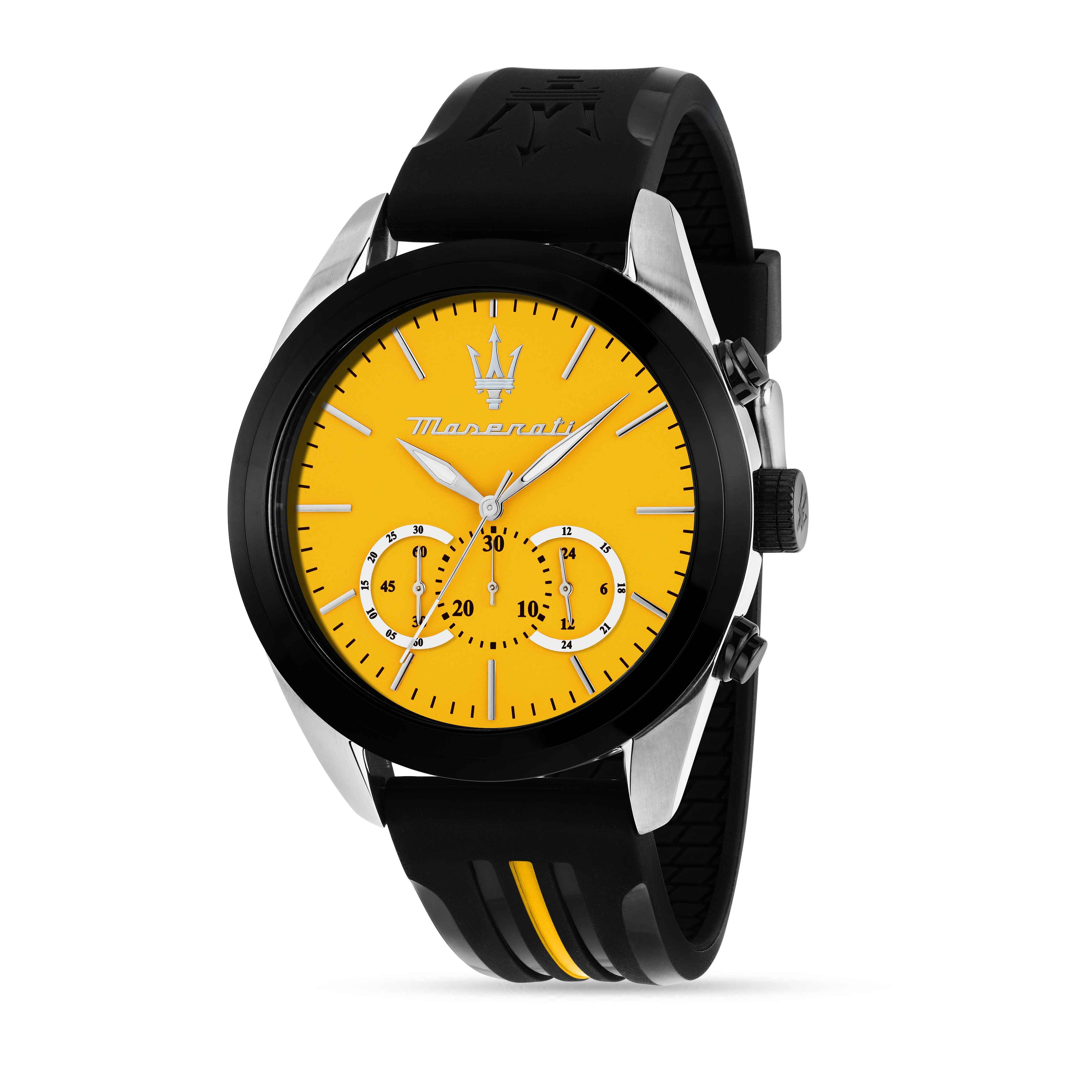 Orologio Uomo Acciaio Maserati Quarzo Cronografo Data  traguardo R8871612045
