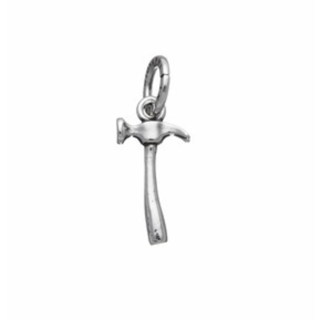 Charm Uomo Giovanni Raspini Argento 925 Ciondolo Martello Realizzato A Mano 09659
