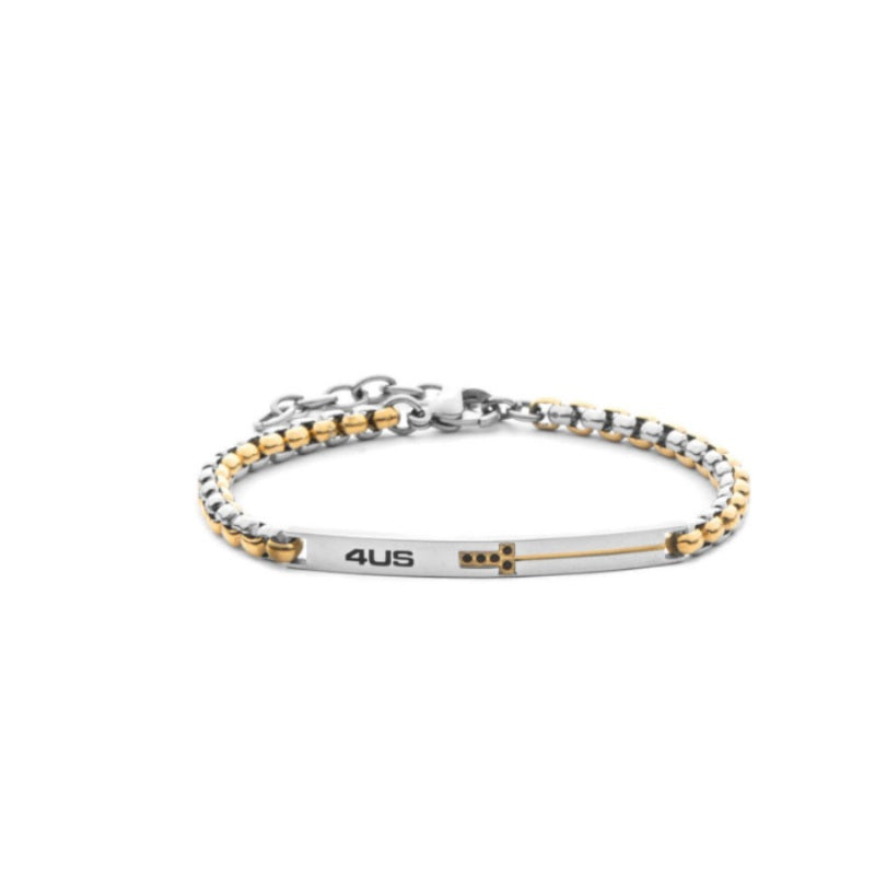Bracciale Uomo 4US Cesare Paciotti Acciaio 4UBR8541