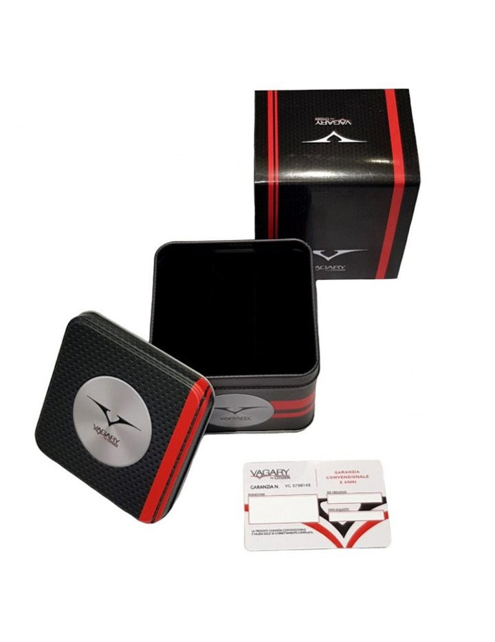 Orologio Uomo Vagary By Citizen Timeless Automatico Nero Acciaio IX3-611-51