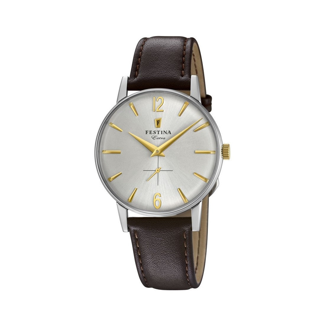 Orologio Uomo Acciaio  Festina e cinturino pelle F20248/2