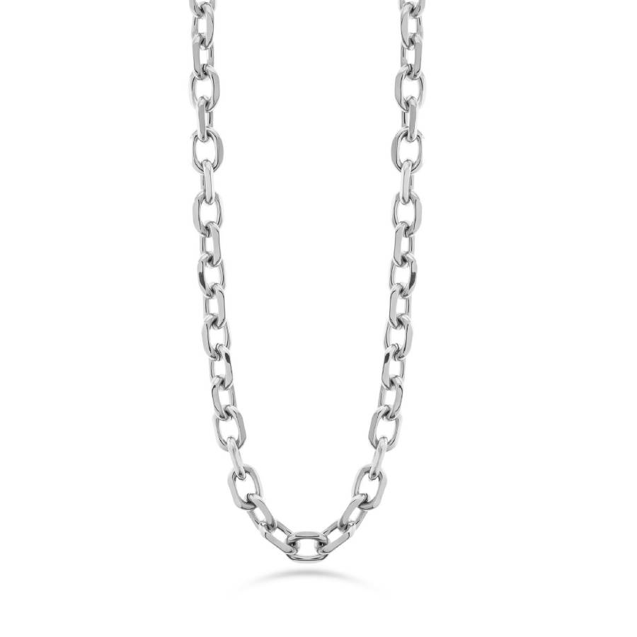 Collana Donna Liu Jo Acciaio Lucido Catena Anelli LJ2333