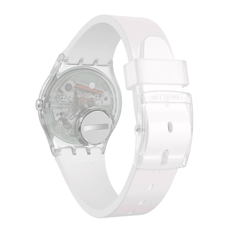 Orologio Donna Swatch Rosa Pearlazing Solo Tempo Quarzo GE714