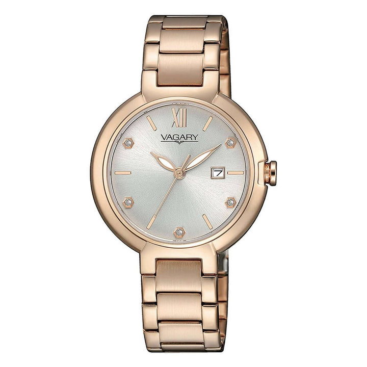 Orologio Donna Acciaio Vagary Quarzo Solo Tempo Flair Lady Zirconi IU2-626-11