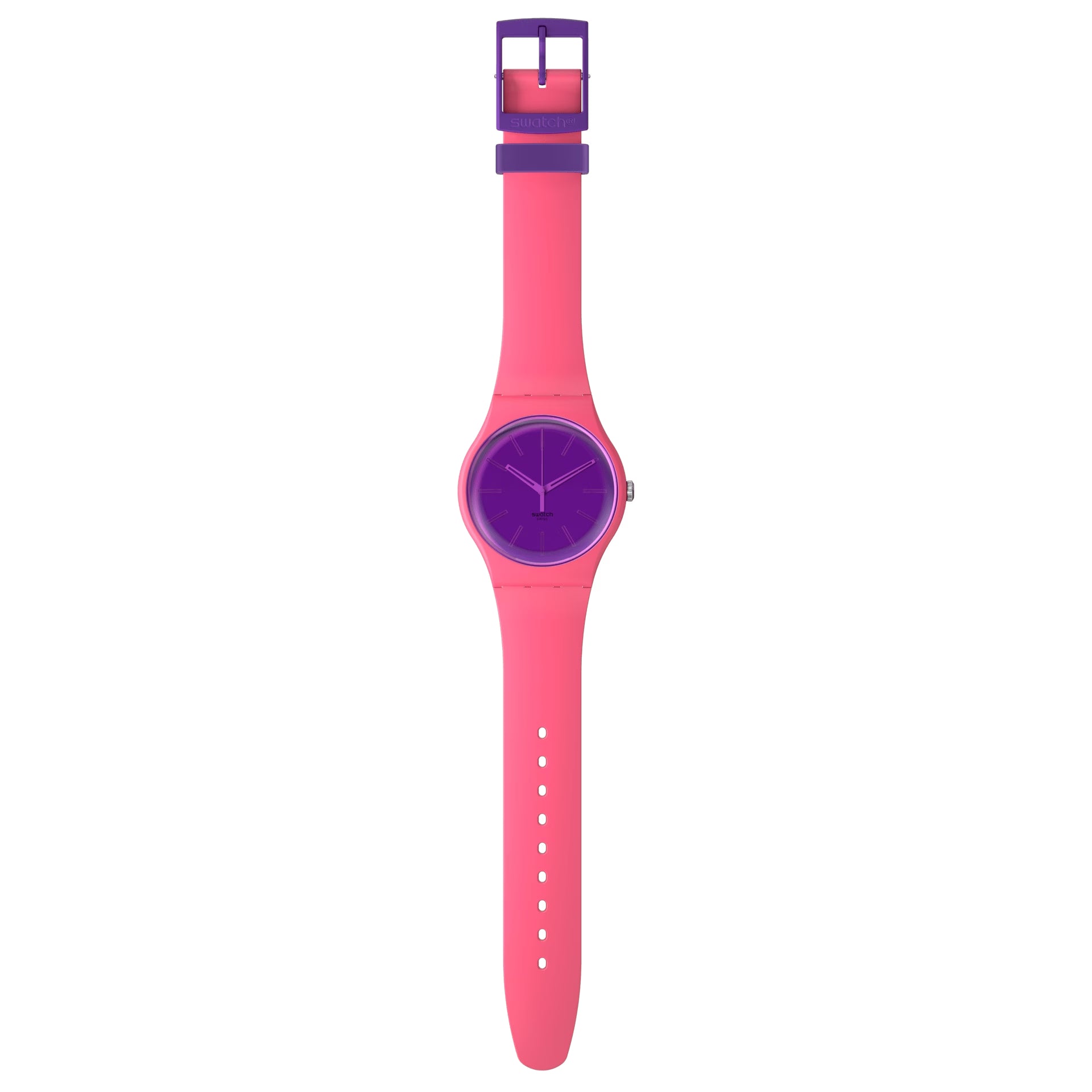 Orologio Donna Swatch Berry Harmonious Quarzo Rosa Viola Lucido SO29P102