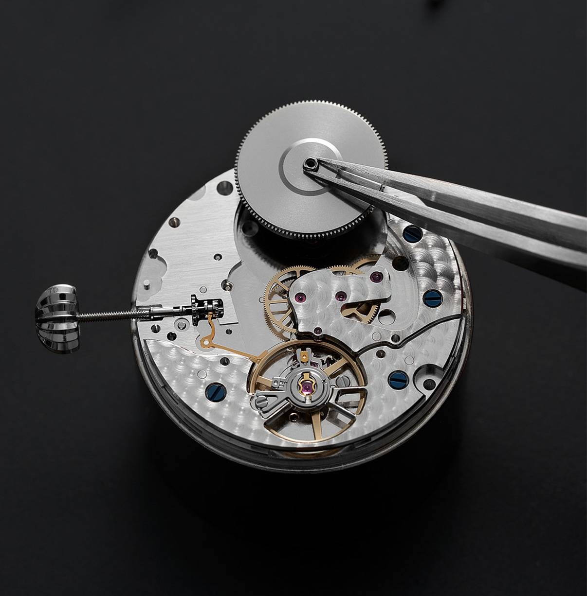 Orologio Uomo Frederique Constant Manifacture MOONPHASE Blu FC-716S3H6