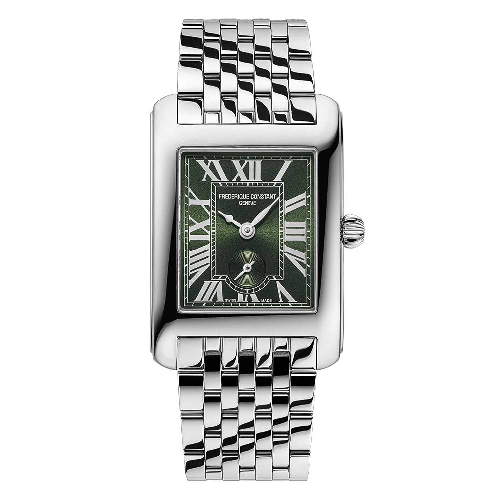 Orologio Unisex Frederique Constant Carree Verde Quarzo FC-235GR2C6B