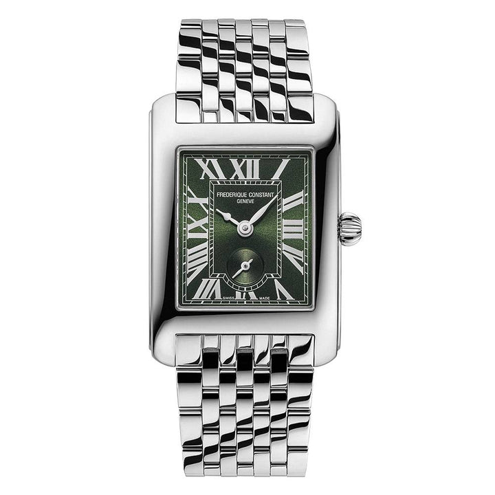 Orologio Unisex Frederique Constant Carree Verde Quarzo FC-235GR2C6B