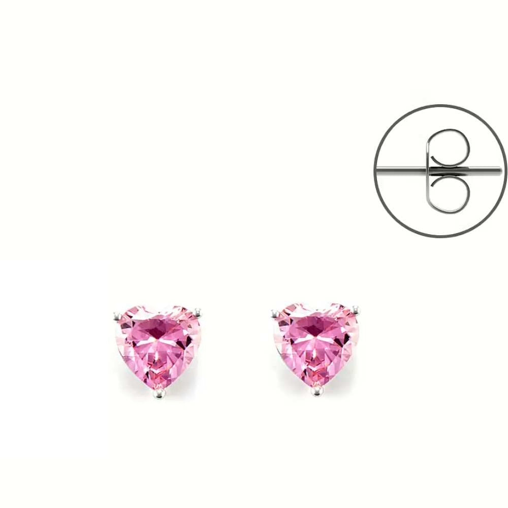 Orecchino Donna Cesare Paciotti Argento Pietra rosa 4UOR6075W