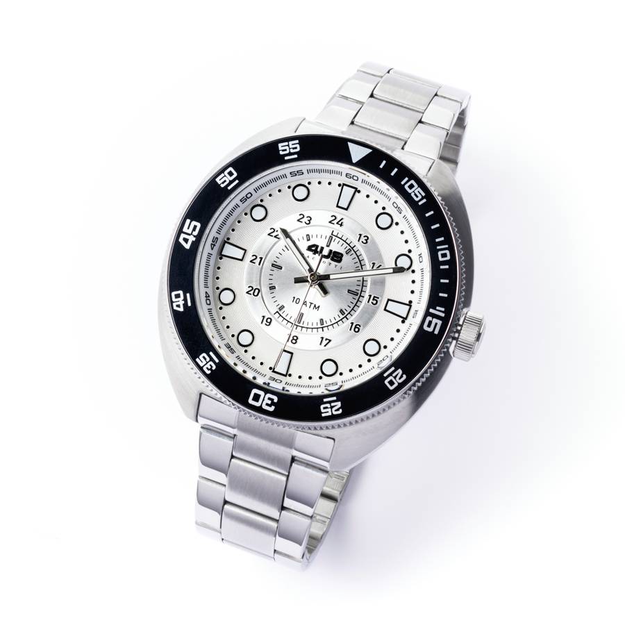 Orologio Uomo 4US Cesare Paciotti Argentè Quarzo Solo Tempo Acciaio T4ST434