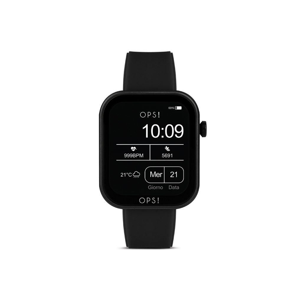 Orologio Uomo Ops Smartwatch Active Call Nero OPSSW-25