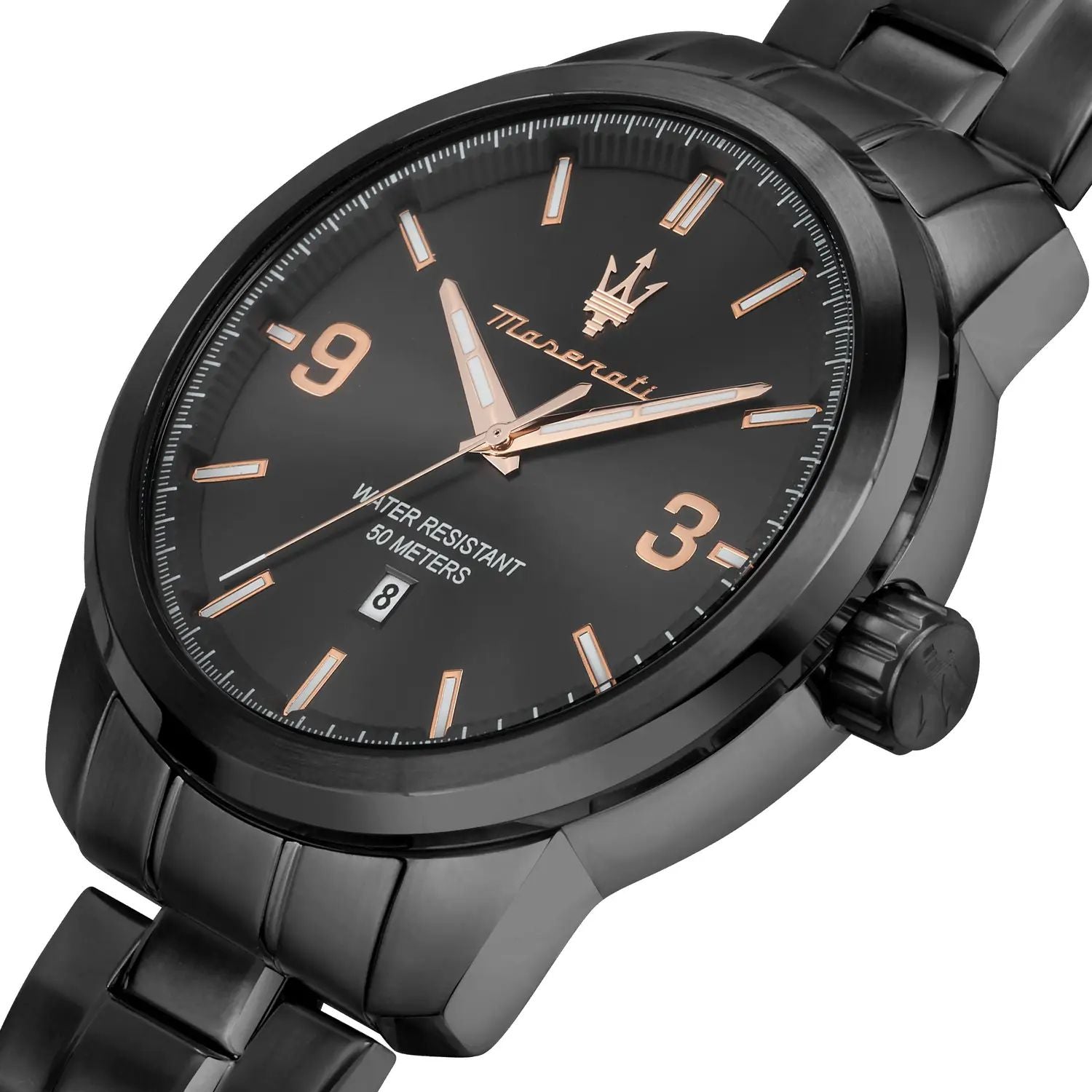 Orologio Uomo Acciaio Nero Maserati Quarzo Solo Tempo R8853121008