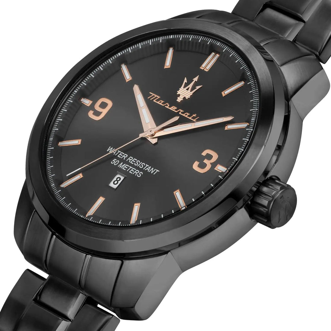 Orologio Uomo Acciaio Nero Maserati Quarzo Solo Tempo R8853121008