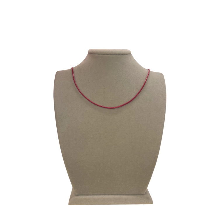 Collana Fruit Donna Re Mida Cotone Charm Acciaio Componibile